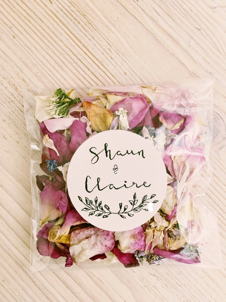 Biodegradable Confetti Where to Buy Eco Friendly Confetti for Weddings