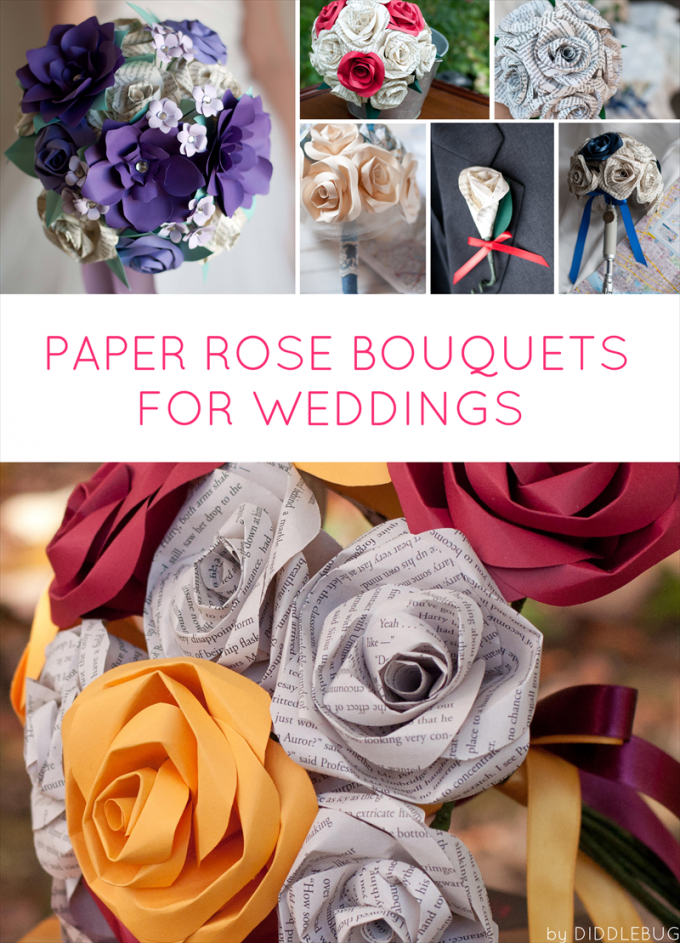 Purchase Paper Roses Paper Roses (Like These!) Make Beautiful Bouquets That Last Forever