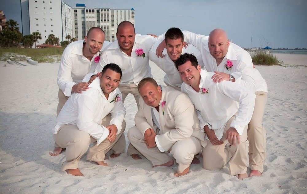 Here's What The Groom Wears For A Beach Wedding | Emmaline Bride®