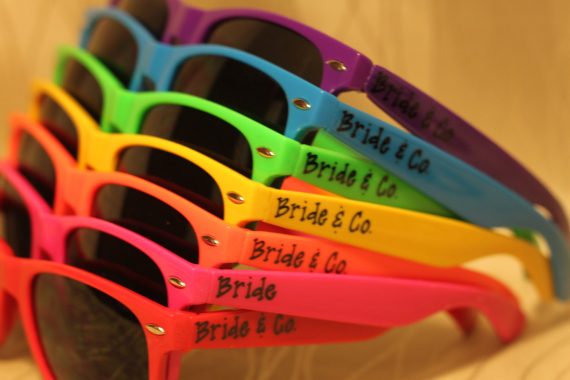 personalized sunglasses for wedding