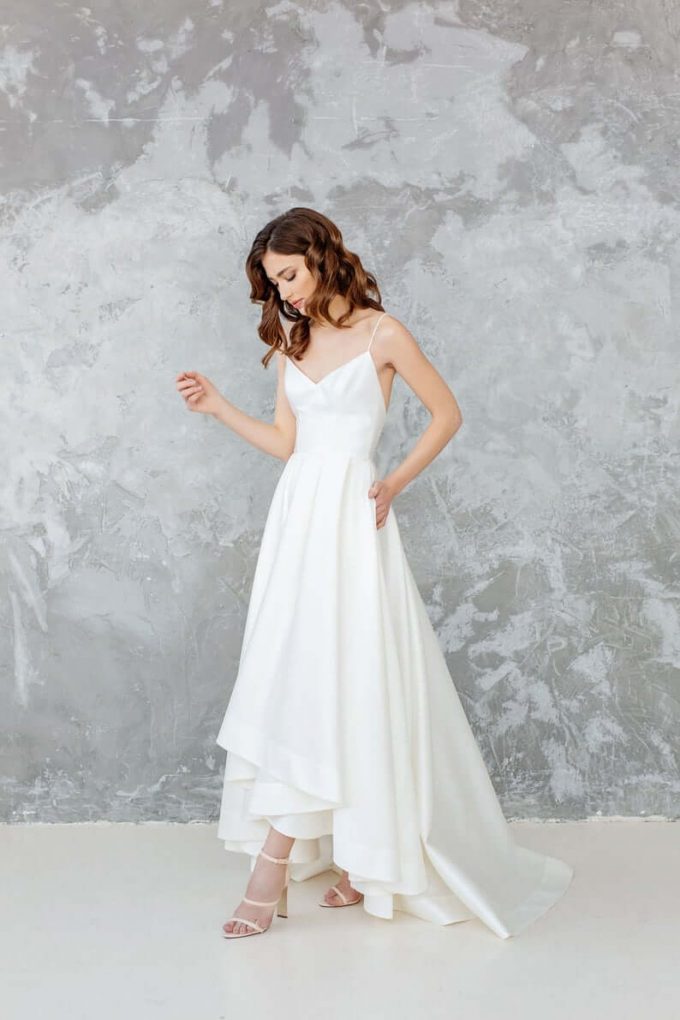 casual wedding dress with pockets