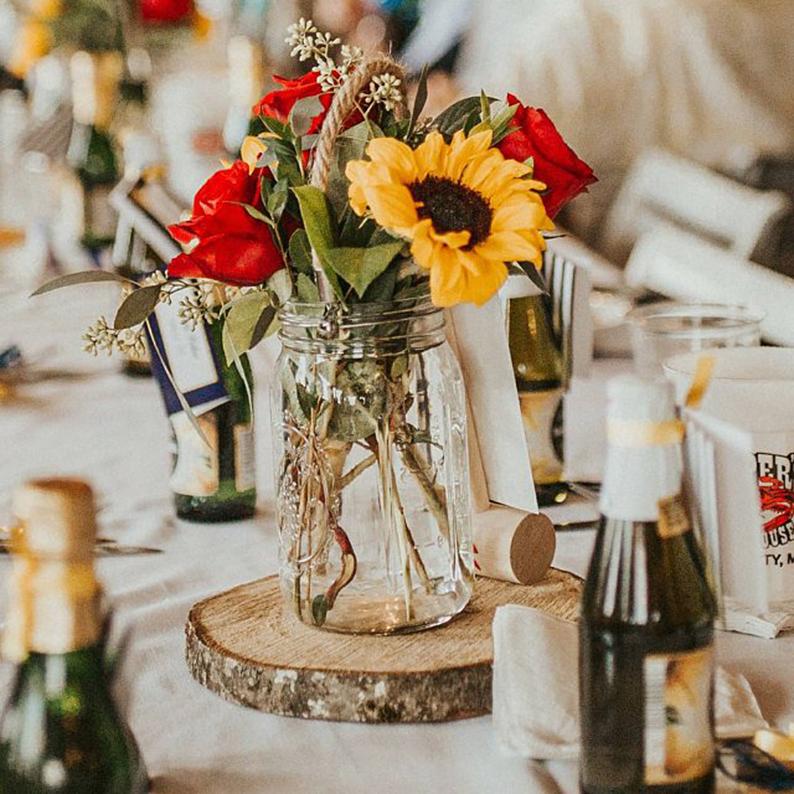 Wood Centerpieces for Wedding Reception? - Ask EB