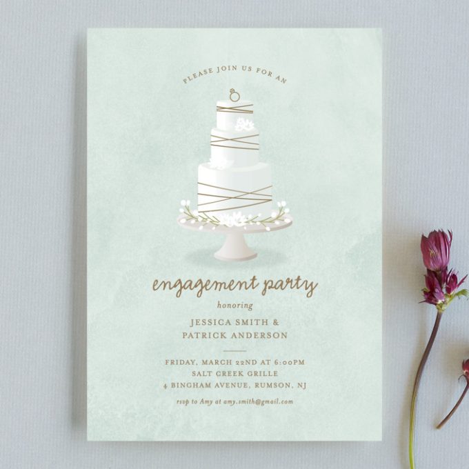 engagement invitations