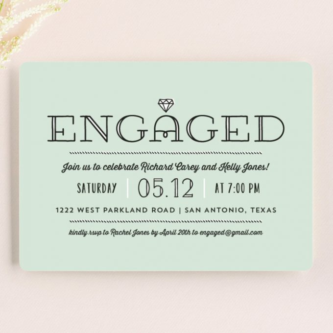 engagement invitations