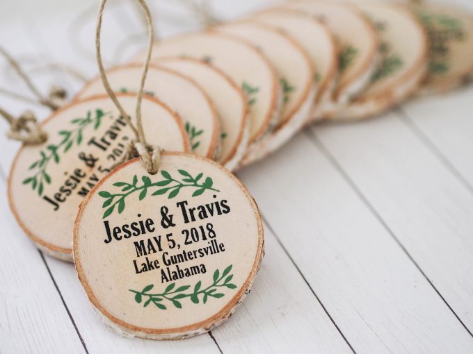 wedding favor ornaments