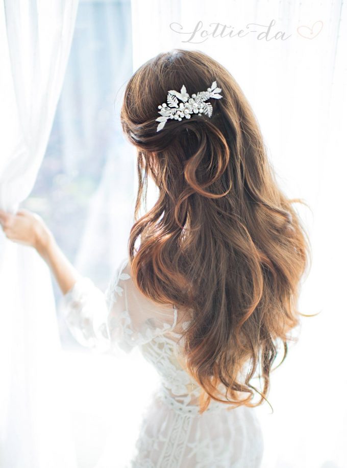 bridal comb for veil