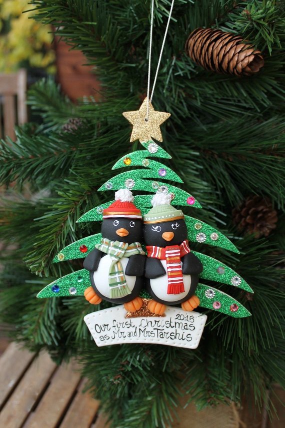 married 2015 ornament