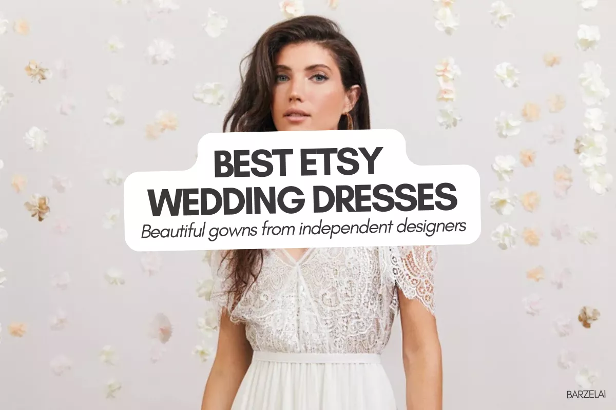 best dress designers on etsy Wedding Dresses: 25 Beautiful Styles to Shop Ball gown COLOR:Apricot Style:Slide Dusty Blue Cocktail Dresses