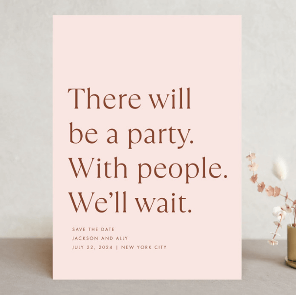 21 Funny Save The Dates For Non Boring Couples Emmaline Bride