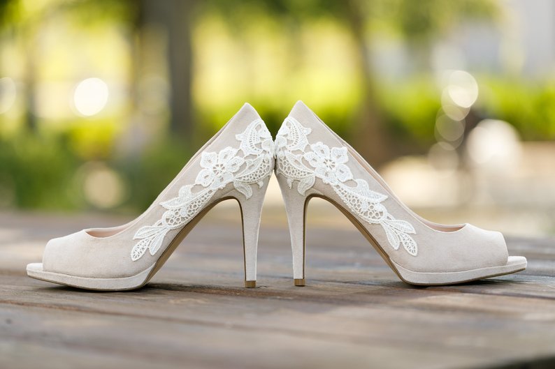 The Best Lace Heels for Weddings Are Right Here | Emmaline Bride