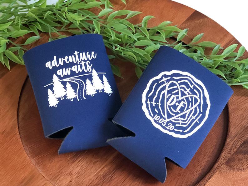 wedding koozie ideas