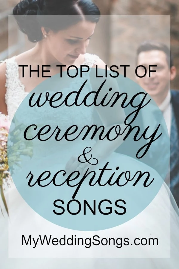 wedding song list
