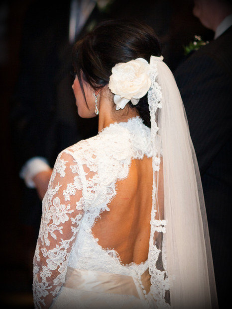 lace bridal bolero