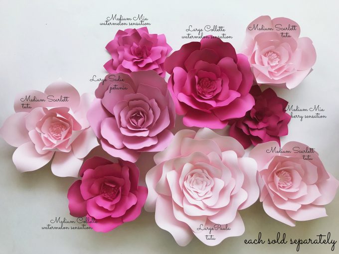 How to Make Paper Flowers: Easy DIY Templates | Emmaline Bride