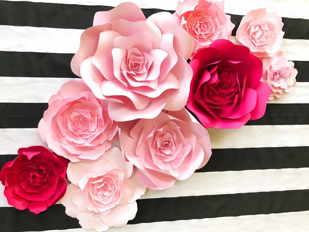 How To Make Paper Flowers Easy Diy Templates Emmaline Bride