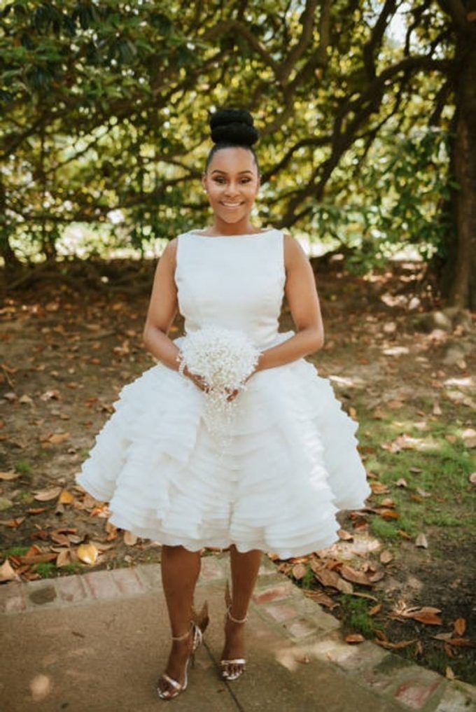 Wedding shorts for bride sales