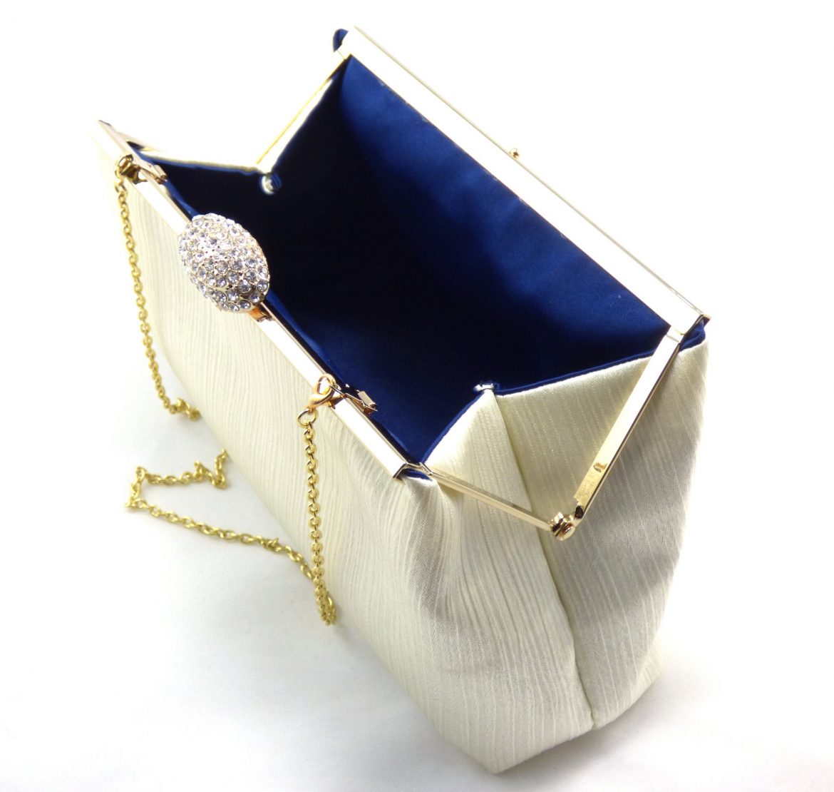 something blue clutch