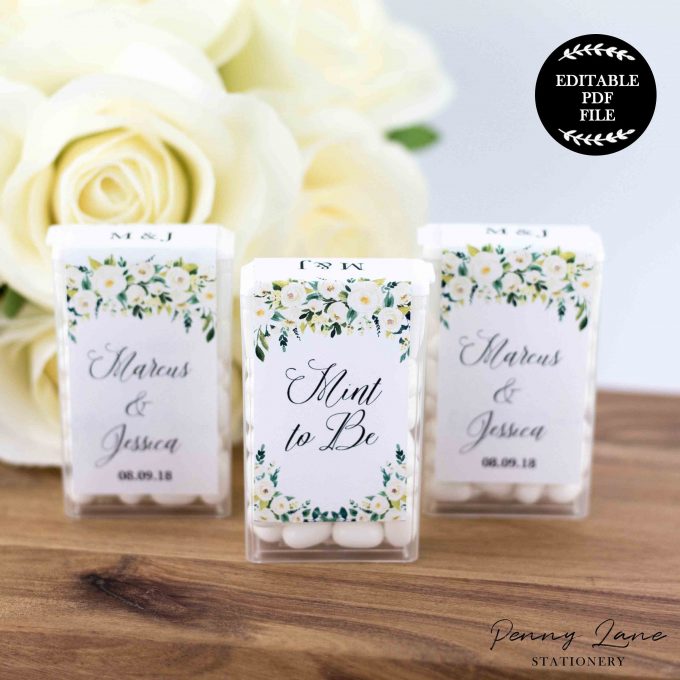 5 Diy Wedding Favor Tags You Can Print Make Right Now Bridalpulse