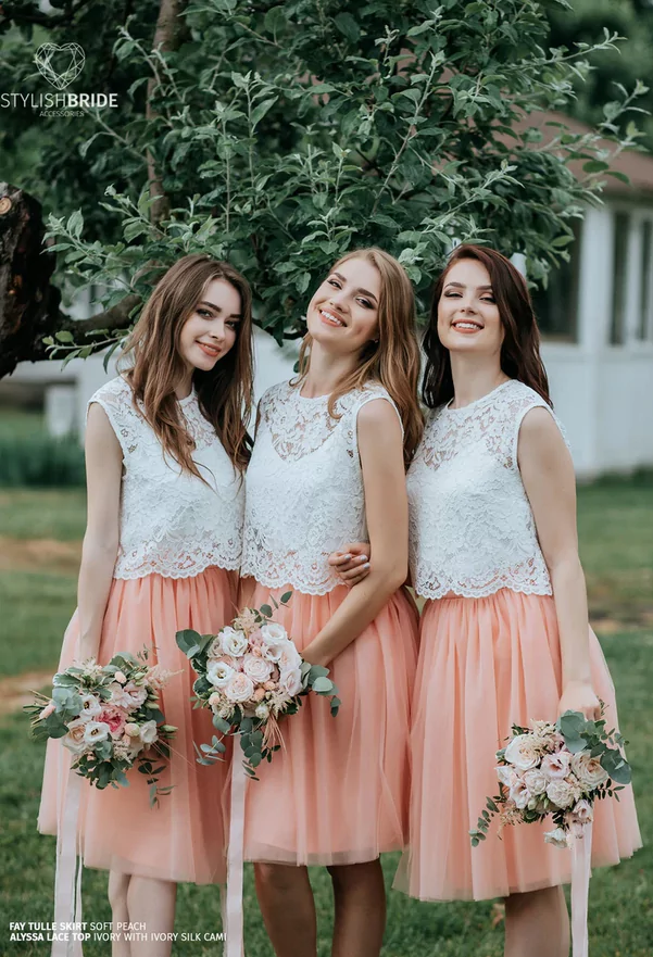 Peach pink tulle shops skirt, wedding girl skirt, tulle skirt, bridesmaid skirt, skirt for girl lace to love boutique