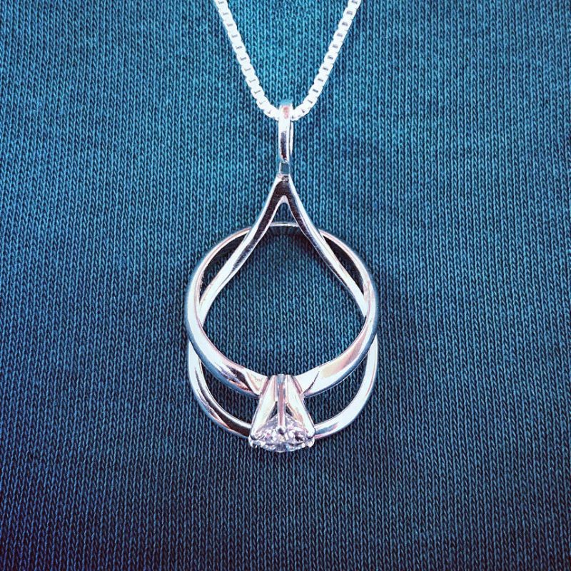 Ring Holder Necklace – Abiza