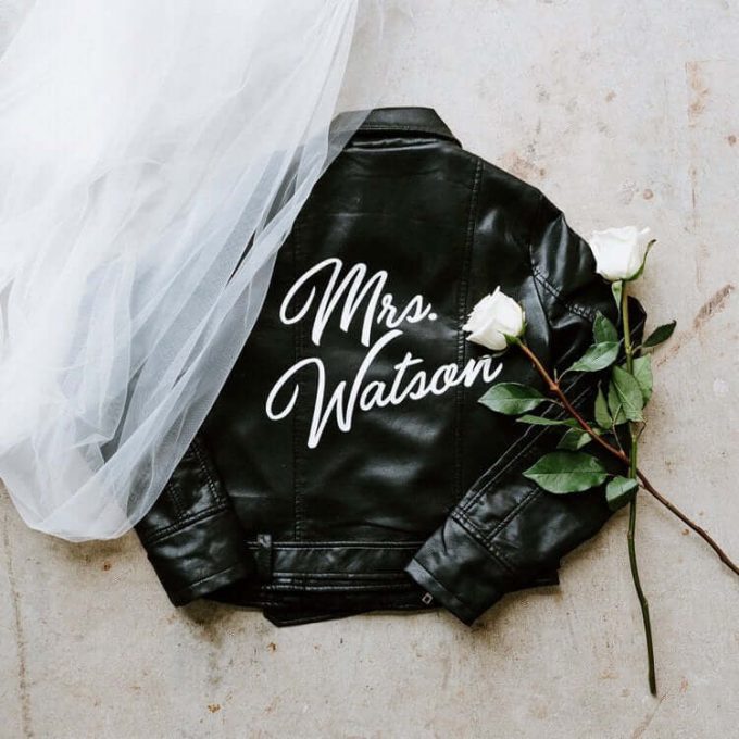 Mrs Leather Jacket: This is the Wedding Jacket Brides Want Right Now
