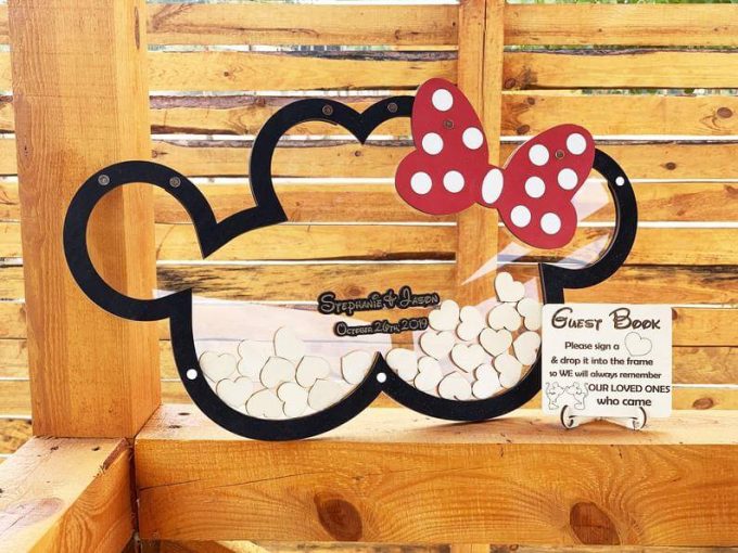 125 Wedding Favor, Mickey and Minnie Mouse Magnets - Bride, Groom, Gift, Disney Wedding Magnets, deals Save the Date Magnets