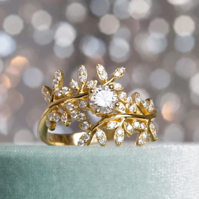 Floral Engagement Ring That Looks Like a Flower Ask Emmaline