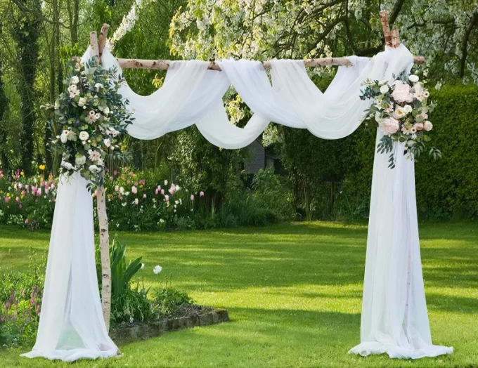 decorate wedding arches