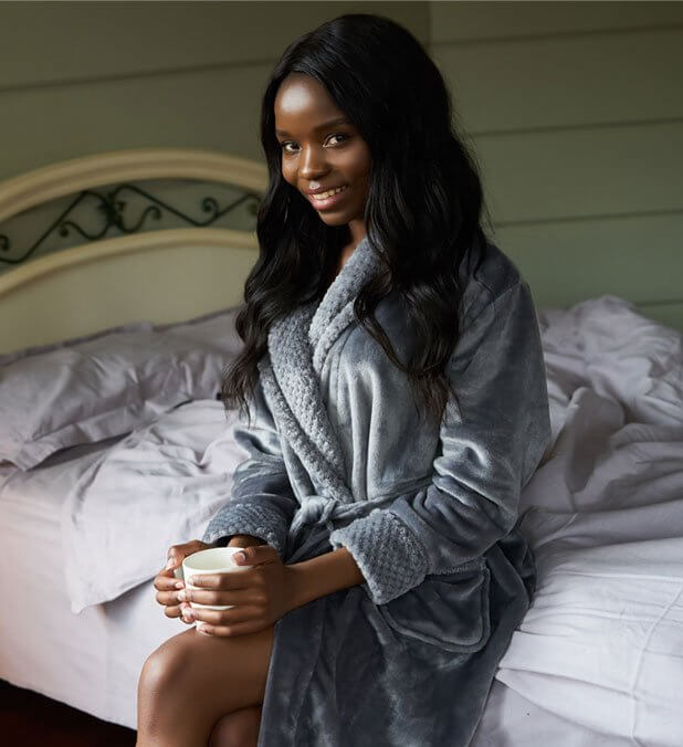 UltraCozy Plush Robes for Weddings Emmaline Bride Wedding Blog