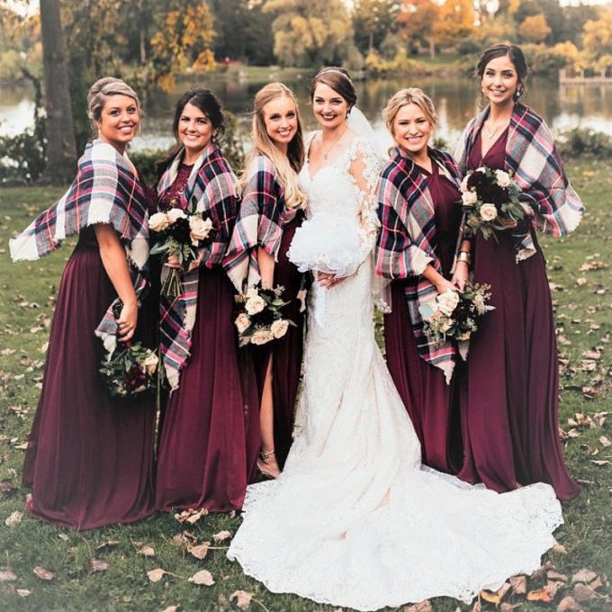 fall wedding wraps