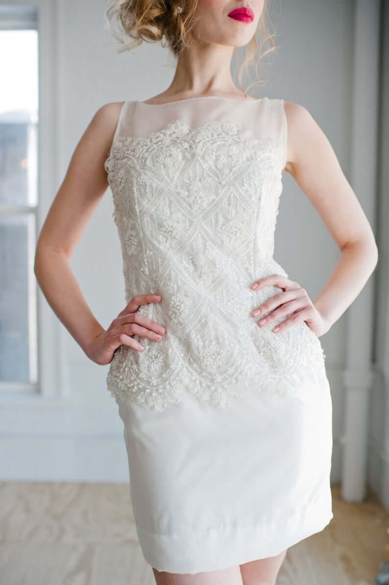 Short Wedding Dress for Courthouse Wedding? | Emmaline Bride