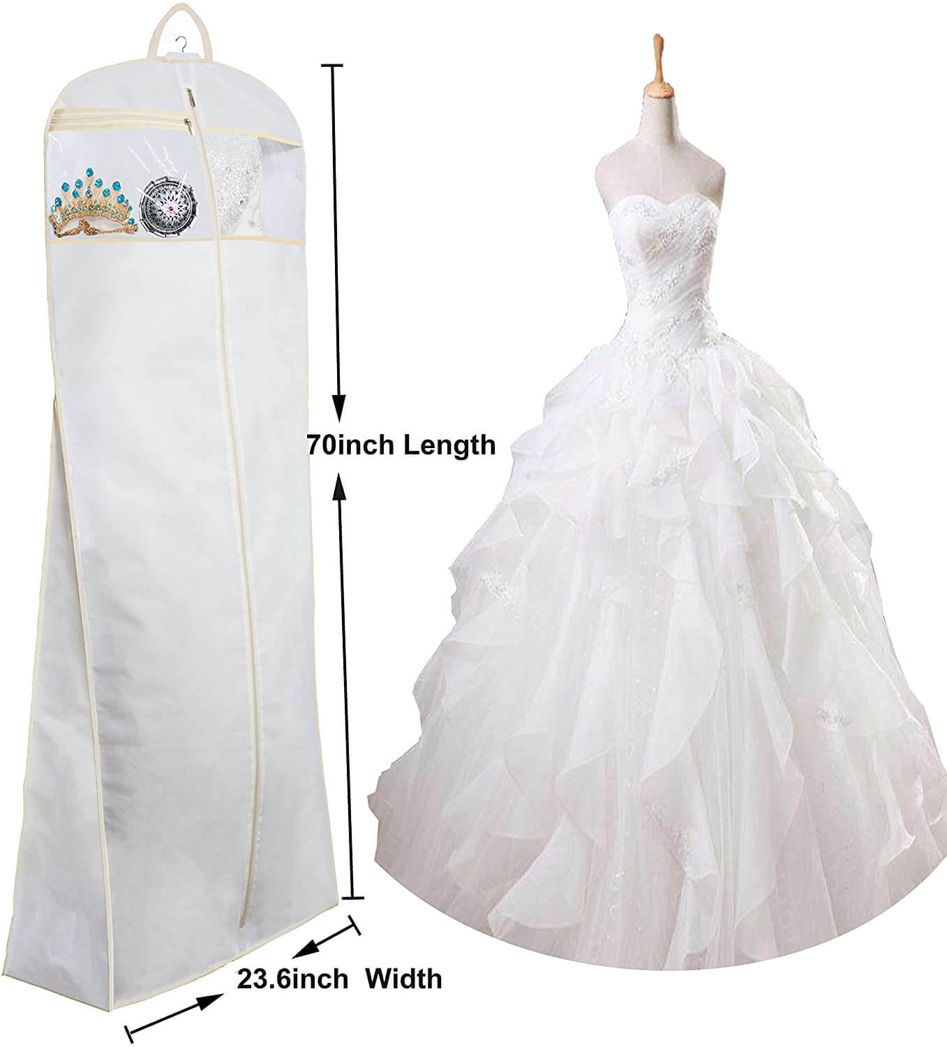 The Best Wedding Dress Garment Bag for Travel | Emmaline Bride