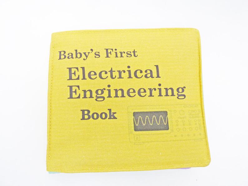 Baby's First Engineering Book / Physics / Bio Emmaline Bride Baby