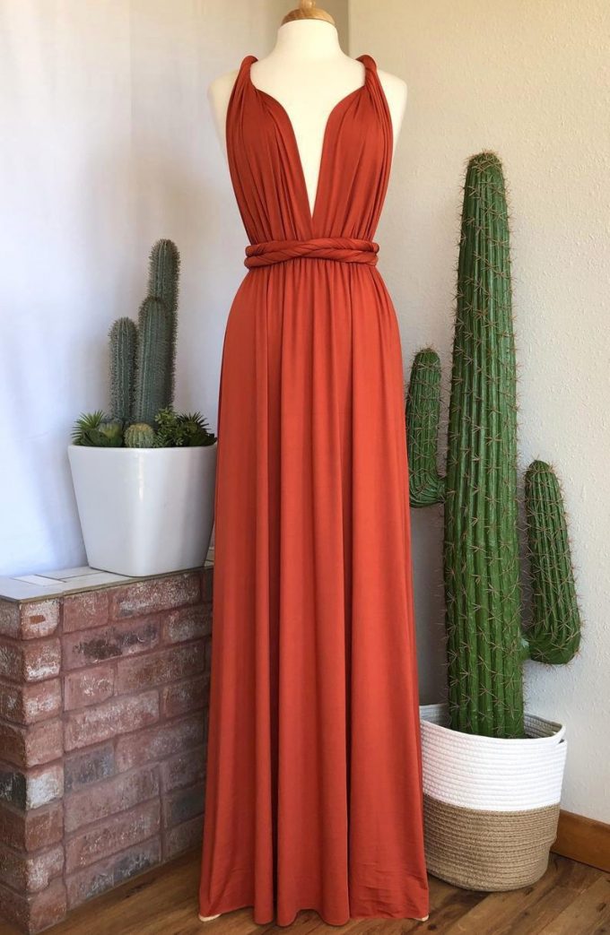 lavender bridesmaid dresses plus size Plus Size Deep V Neck Ruffles Sleeves A Line Wholesale Bridesmaid Dresses main image 1
