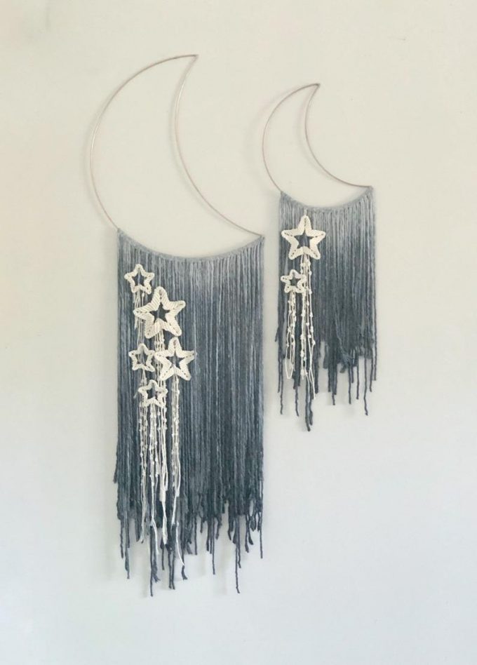 macrame wall hanging for baby room