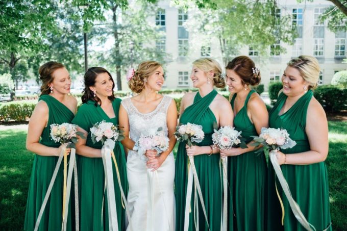 sachin and babi light blue dress White and Green Wedding - A Classic Combination