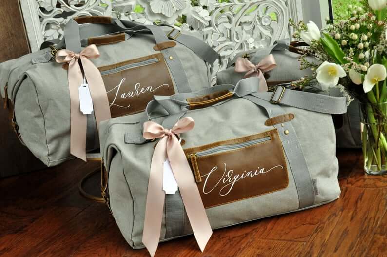 Weddings Gifts & Mementos Bridesmaids Gifts Bags & Purses Weekender bags #15 
