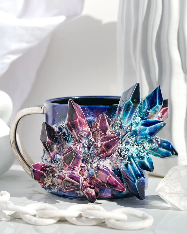Geode Mugs: The Most Beautiful Crystal Mug Ever