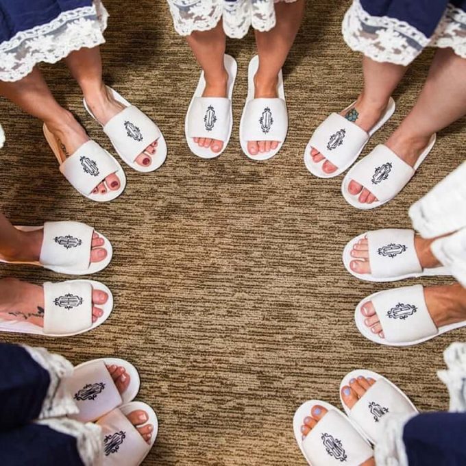 bridesmaid slippers