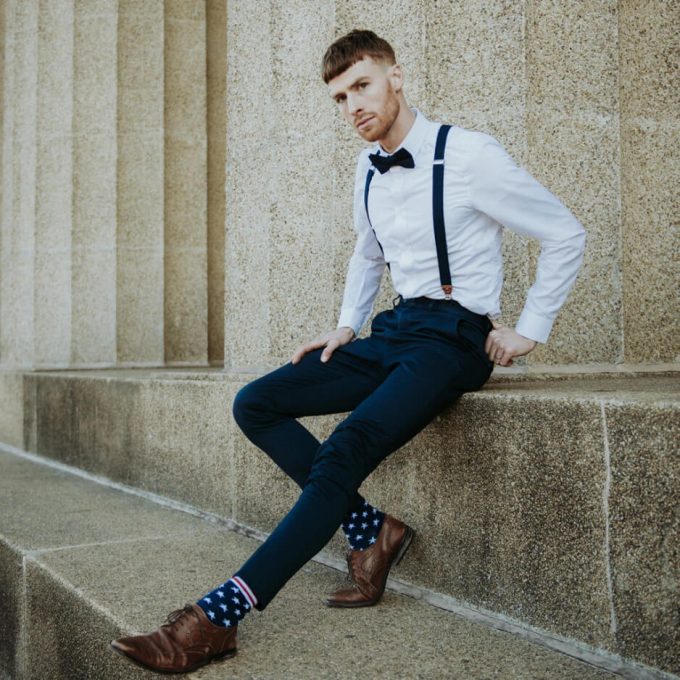 groomsmen ties and socks