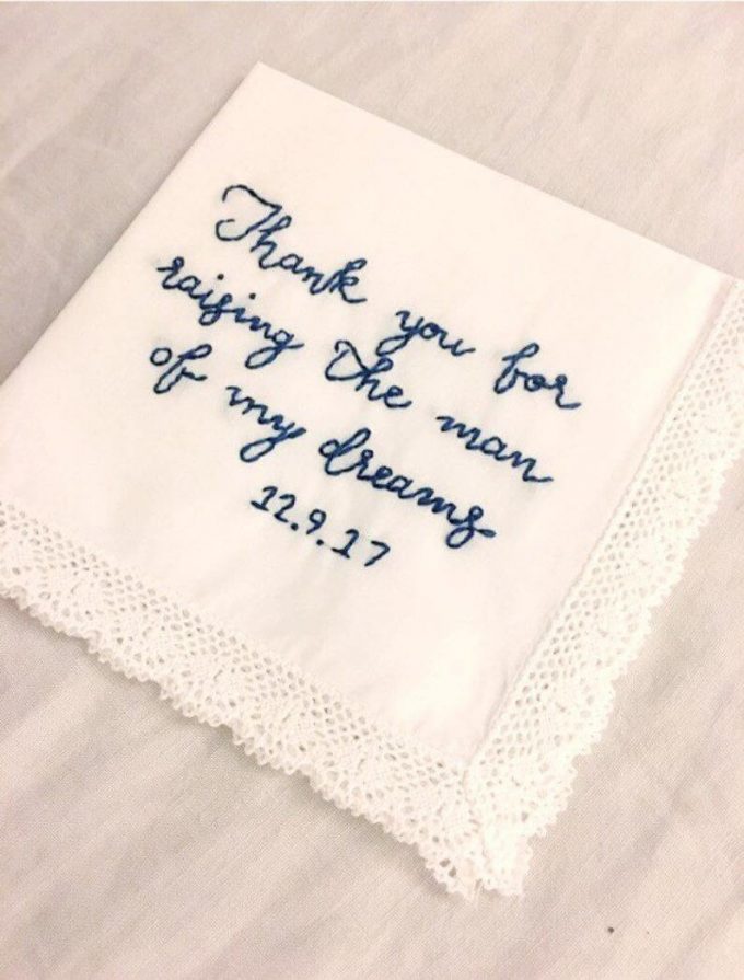 In Law From Mother Of The Groom Present Personalised Mother Of The