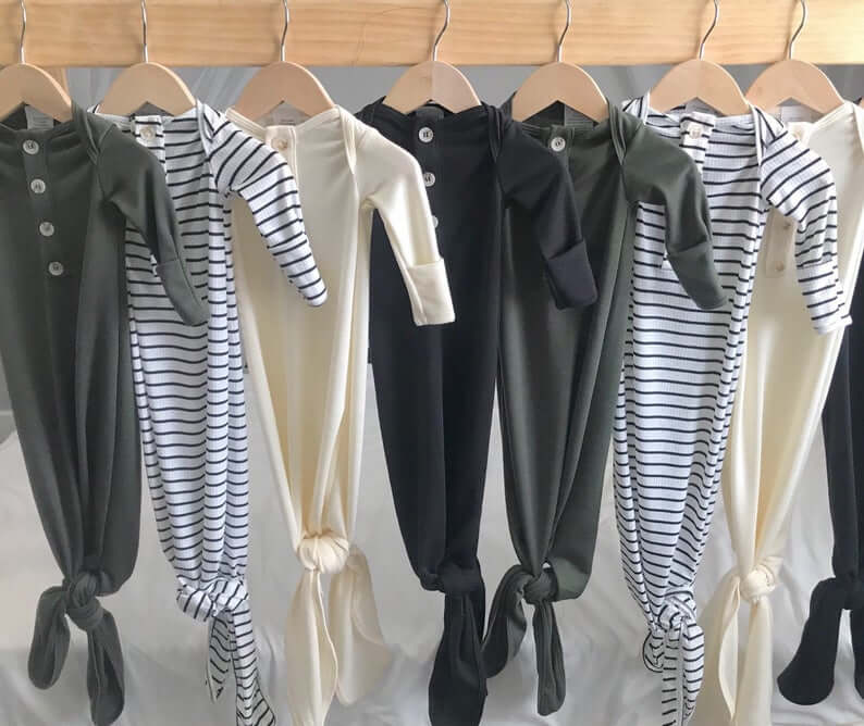 12 Best Knotted Baby Gowns That Look the Cutest Emmaline Baby