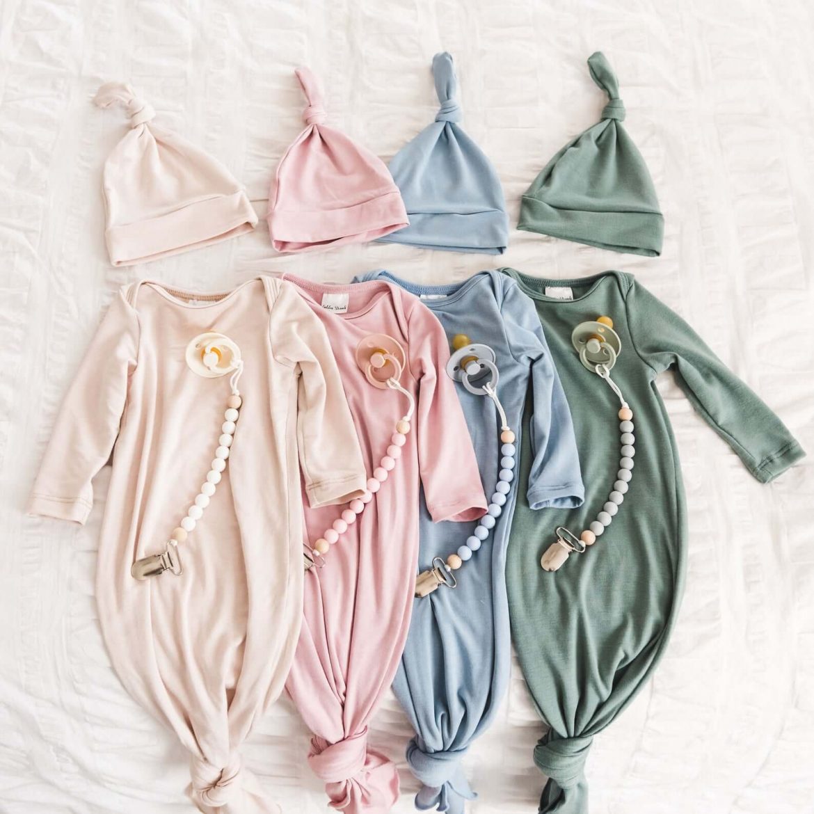 12 Best Knotted Baby Gowns That Look the Cutest Emmaline Baby