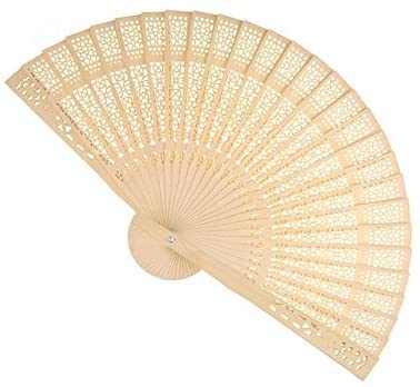 Wedding Fans in Bulk for Favors: Keep Guests Cool at Outdoor Ceremony