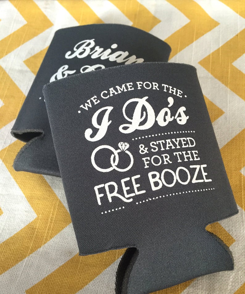 Beach Favors 416 Giveaways Details about   Wedding Favor Coozies Cheap Beer Can Coozie Idea 