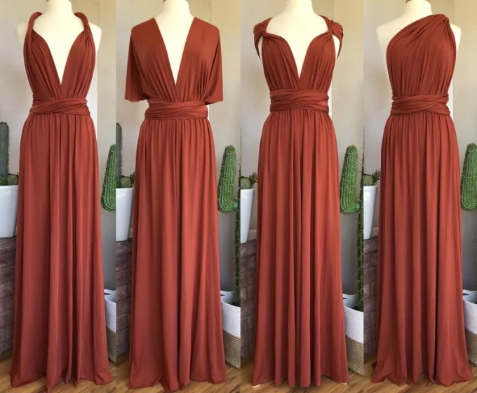 Best Terracotta Bridesmaid Dresses That Look Good on Everyone Best Terracotta Bridesmaid Dresses That Look Good on Everyone