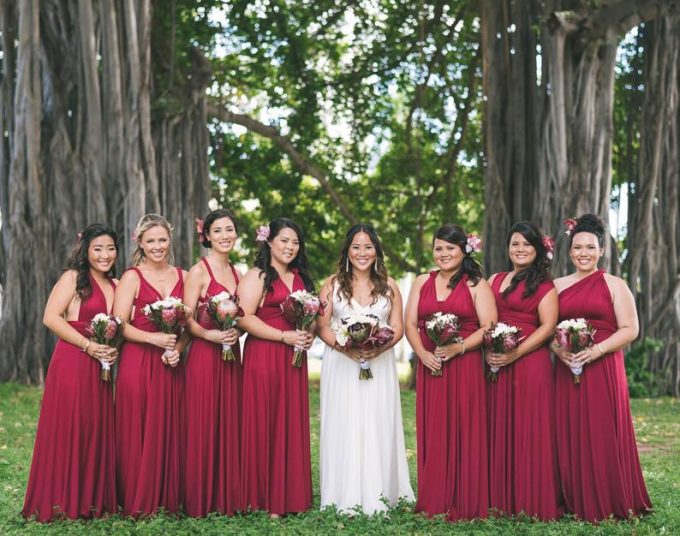 bridesmaid dresses in apple Davids Bridal Apple In Bridesmaids' & Formal Dresses for sale