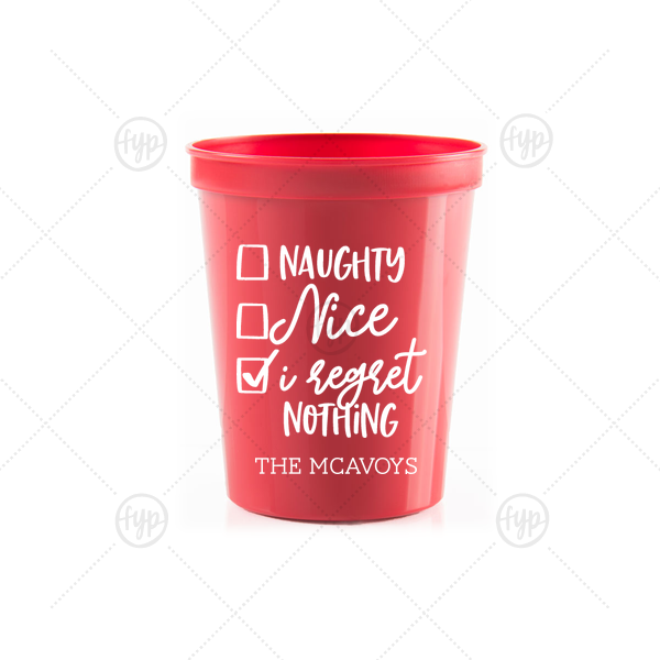 christmas party cup