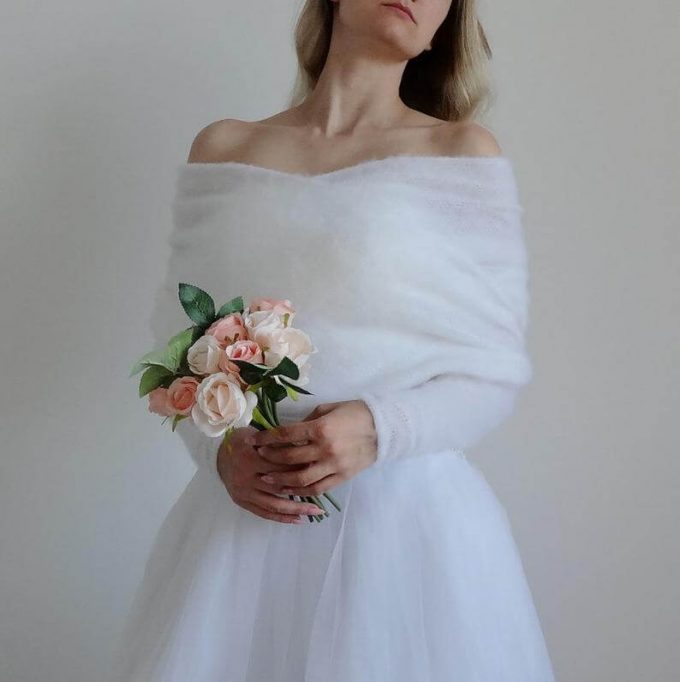Sweater Over Wedding Dress? - Winter Weddings