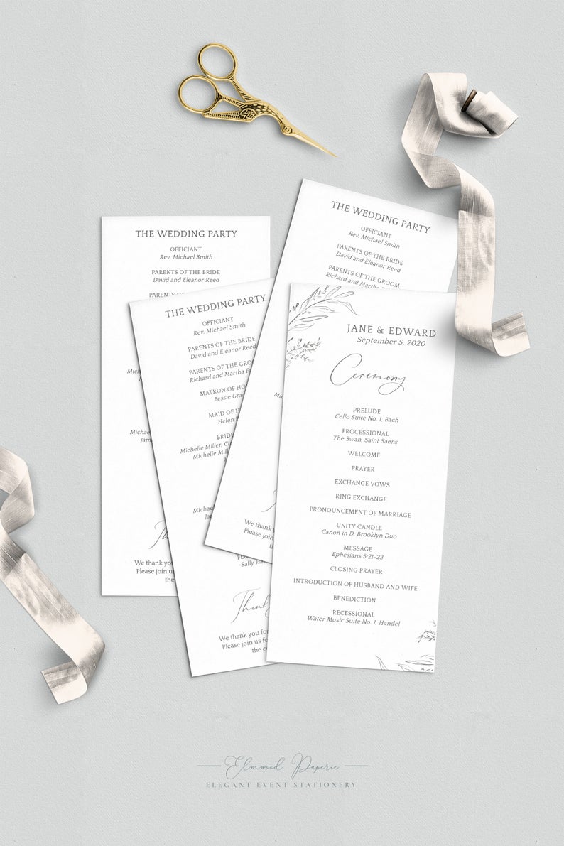 how-many-wedding-programs-should-you-order-emmaline-bride-wedding-blog